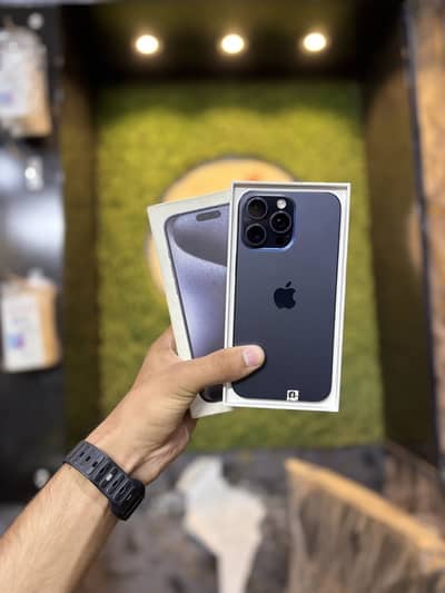 iPhone 15 Pro Max 512GB Physical+Esim With Box 100% Original