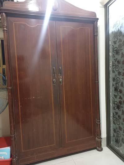 Wardrobe and 2 side tables set