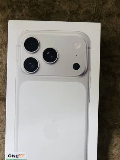 Apple iPhone 17 Pro, PTA approved, silver color