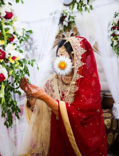 Bridal lehnga one time used only
