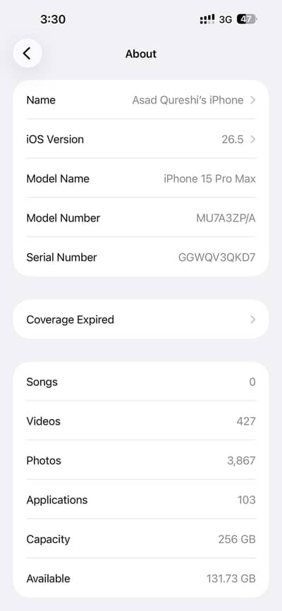 Apple iPhone 15 Pro Max