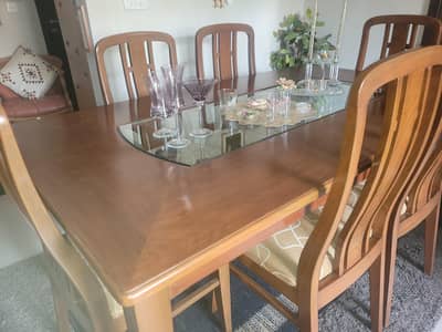 dining table wooden 10/10