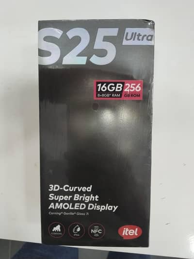 Itel S25 Ultra Box pack non active