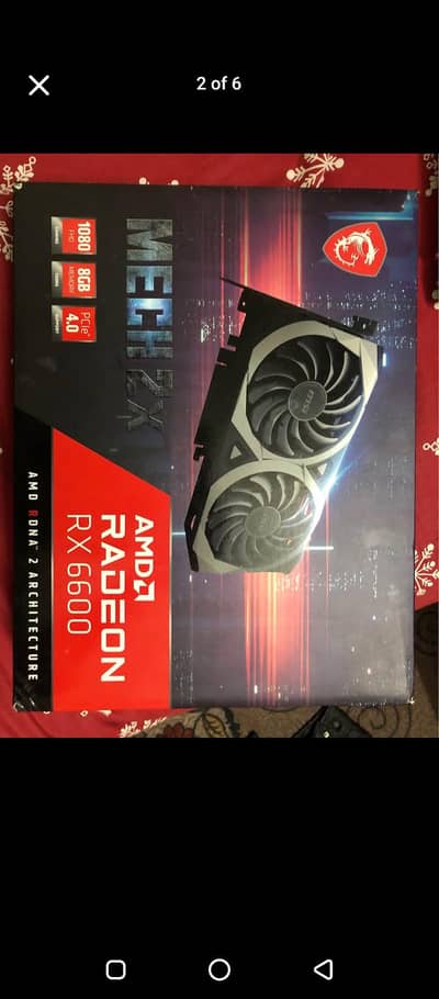 rx6600 mech x2