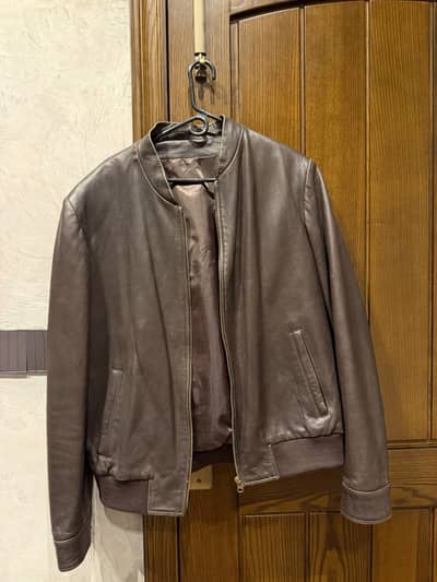2 Brown Leather Jackets for Sale | Excellent Condition