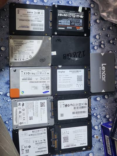 Ssd hard  128gb 256gb 500gb Pc and Laptop Ram ddr 3 and ddr 4