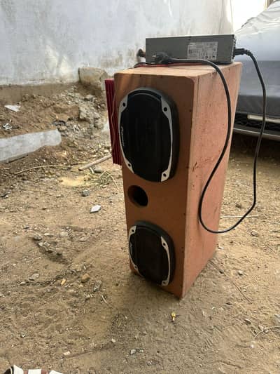 used pioneer original speaker, high power 800 Watts  amplifier
