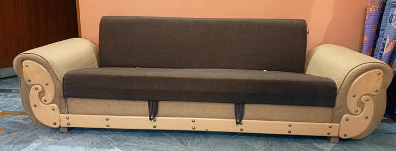Sofa Cum Bed For Sale – Almost New Condition | A One Quality