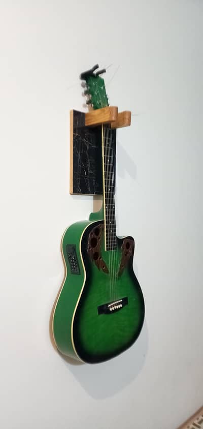 Premium Look Semi Acaustic Guitar With foam Bag, Capo, And Stand
