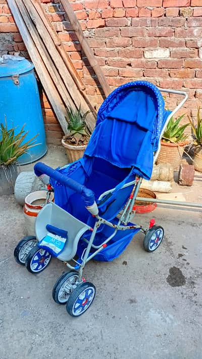 Solid Baby Pram - 8/10 Condition