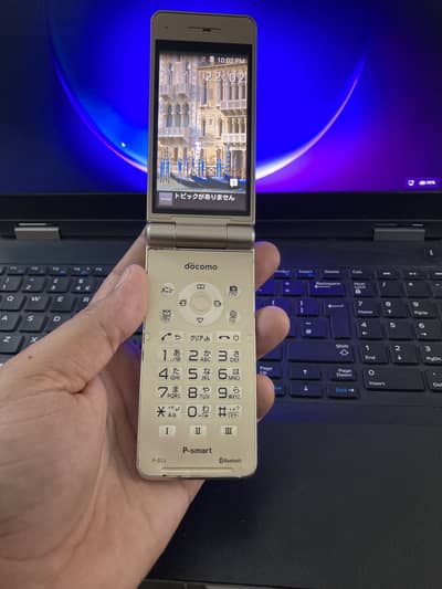 Japn Flip Phone P-01J  Brand New Clndition Wifi 4G