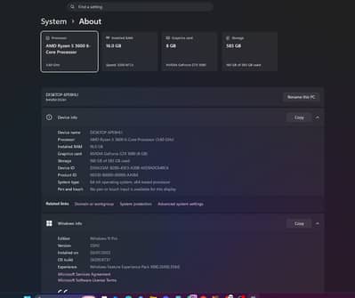 Ryzen 5 3600 Gaming PC | GTX 1080 8GB | 16GB RAM | RGB Glass Case 