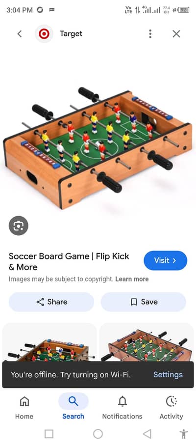 slightly used Soccer and boggle games for sale in Good condition