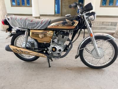 Honda 125 self start Gold 2025 model