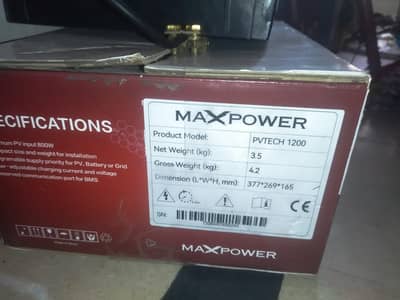 Max power UPS plus inverter