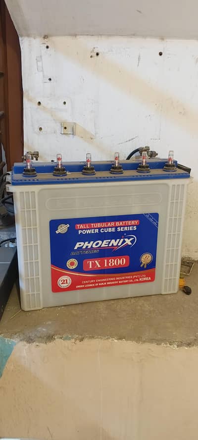 battery phoenix 1800 tabular