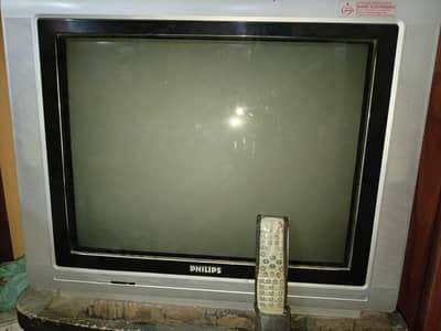 TV 25 inch screen PHILIPS,  Original Remote, Behtareen he