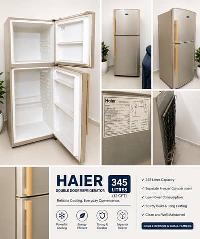 HAIER Refrigerator (12 CFT)  345 Litres (12 CFT)