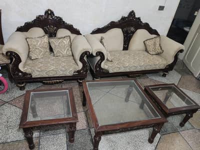 sofa set 5 seter , 10/10 h neat n clean