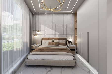 431 Sqft 1-Bed Apartment in Skyline Boulevard Mall Al-Kabir Town Phase 2