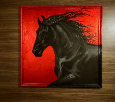 Beautiful Handmade Canvas Painting– Modern Home Decor (Brand New)