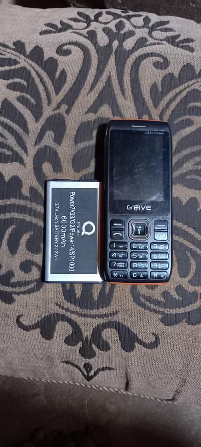 ​G'FIVE G550 Power (Dual SIM) - 6000mAh Big Battery