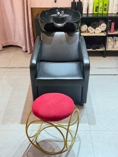 Premium Salon Hair Wash Unit | Shampoo Backwash Chair