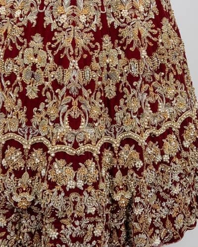 bridel lehnga for sale only 1 time use