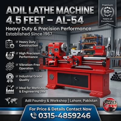 Lathe Machine/Heavy Duty Lathe/Kharad Machines/Industrial Machinery