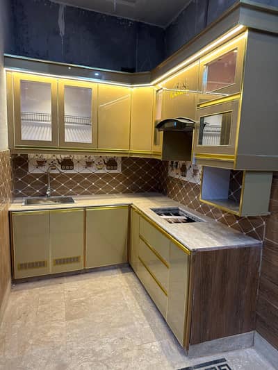 Premium kitchen cabinet PVC water proof termite proof modern kitchen
