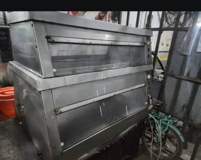 Hot Case 4 Feet for Sale Stainless Steel Fast Food Equipment