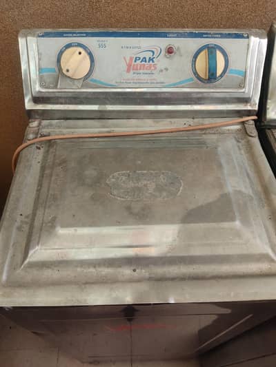 steel washer and dryer