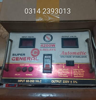 super general 4200w stabilizer