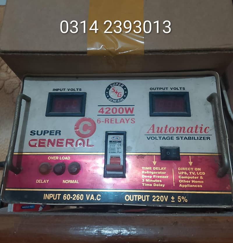 super general 4200w stabilizer 0