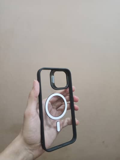 iphone 13pro max White Silicon Cover with Stand