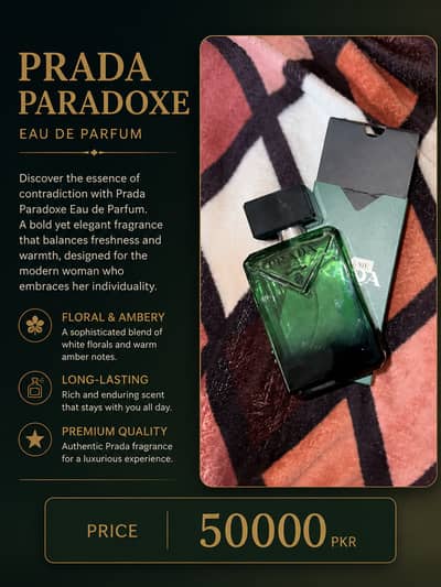 Prada Luna Rossa Green Eau De Parfum – Premium Luxury Fragrance for Me