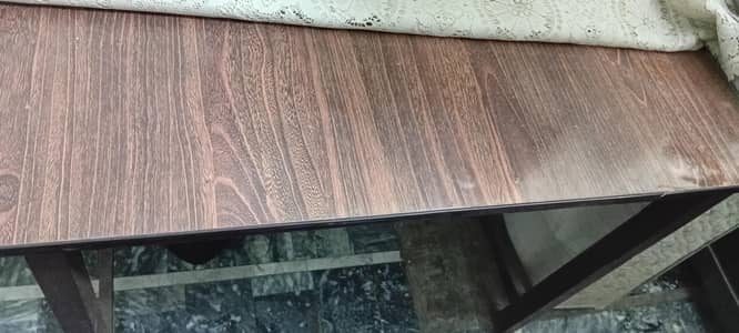 wooden table