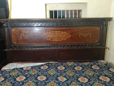 Wooden bed for sale - good condition