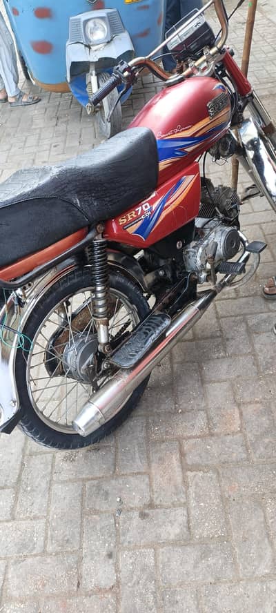 Hi Speed Like New Bike 70cc Red No Work Required 23 Ki REGISTRATION Ha