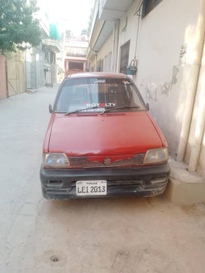 Suzuki Mehran VXR 1989