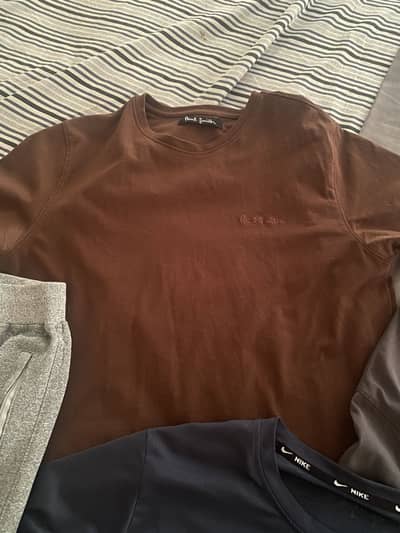 Pack of three casual wear shirts and two trousers (sportswear)