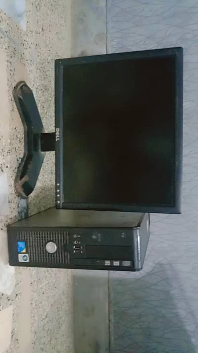 monitor and cpu