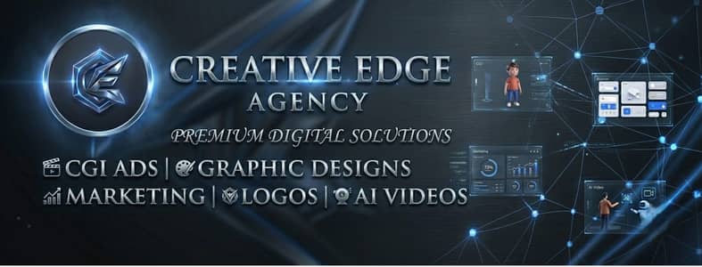 Creative Edge Agency: Professional Graphic Design & Digital Marketing