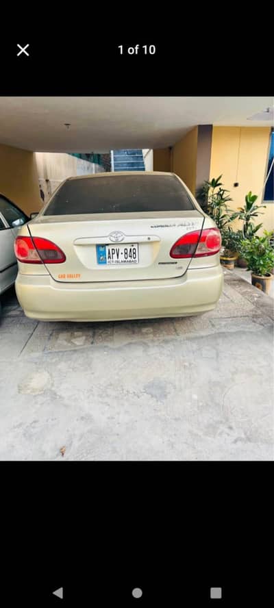 Toyota Corolla Altis 2005