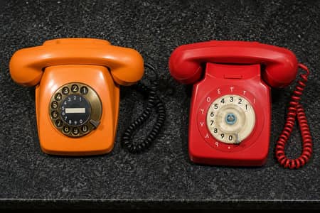 Vintage Siemens Rotary dial phones 03004331882