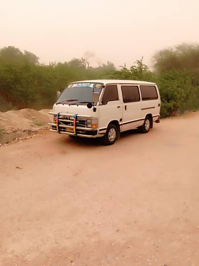 Toyota Hiace Van Model 1987 Condition