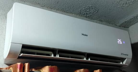 Haier 1 Ton DC Inverter (Heat and Cool) 100% Working Condition