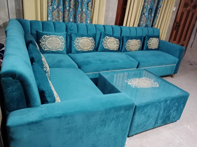 L Shaped sofa 2