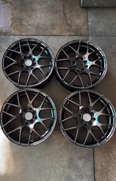 16 inch 100pcd rims, 4 nut