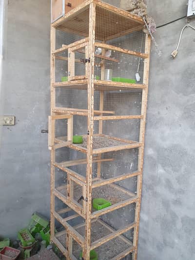 wooden cage 1.5 1.5 2 dept